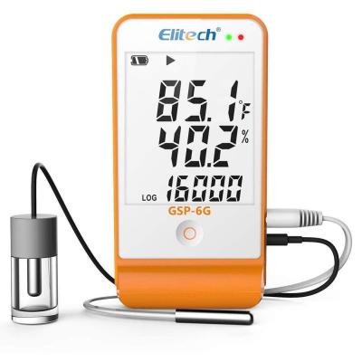 China Elitech GSP-6G Large LCD Screen Temperature and Humidity Data Logger Recorder For Vaccine GSP-6G for sale