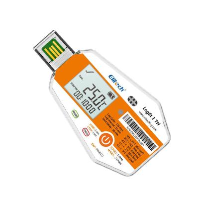 China Single Use PDF Temperature And Humidity Data Logger Elitech LogEt 1 TH 16 for sale