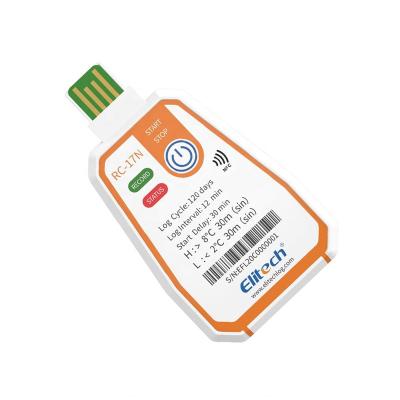 China Elitech RC-17N Disposable Temperature Data Logger For Cold Chain Transportation RC-17N for sale