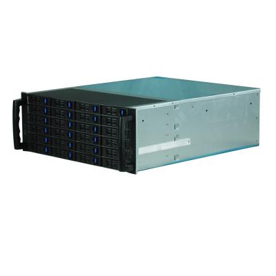 China With Fan 4U 24 Bays Hotswap Aluminum Chasssis Rackmount Server Case for sale