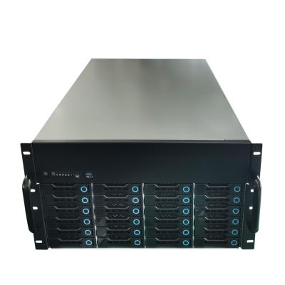 China With DAOHE 48bays Fan Case 6u Storage NAS 6G Expander Motherboard Chassis Server Rackmount Case for sale