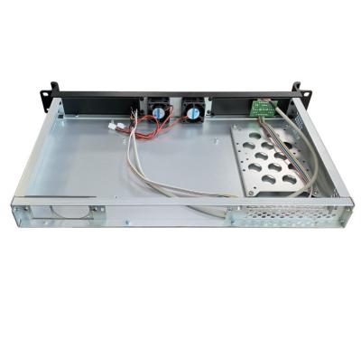 China 1.0mm SGCC Q1038 Server Case Custom Rackmount 1u Shallow Chassis Accept Great Wall Power Supply for sale