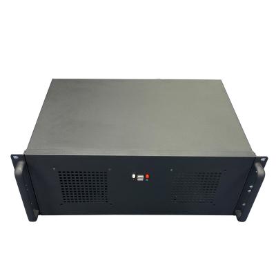 China With industry rackmount case fan 4u server case black short chassis case for sale