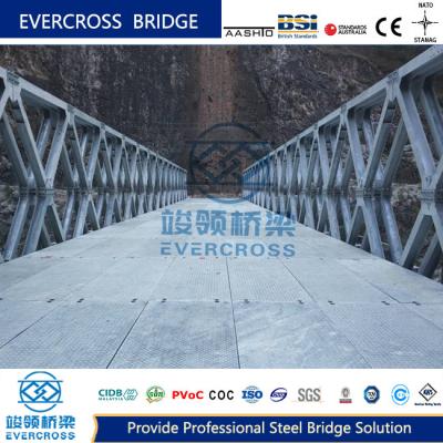 China Quick Assembly Concrete Deck Modular Steel Bridges Detachable Design for sale