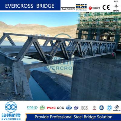 China Puente de acero modular Delta prefabricado con protección de superficie utilizado en el rescate en venta