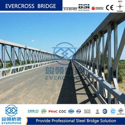 China Puente peatonal de metal personalizable Construcción de puentes modulares para grandes tramos en venta