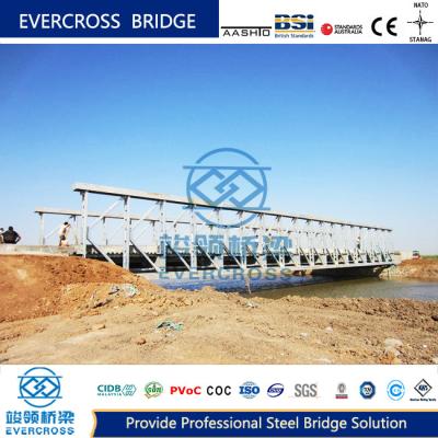 China Puente de acero modular desmontable Puente de acero personalizado en venta