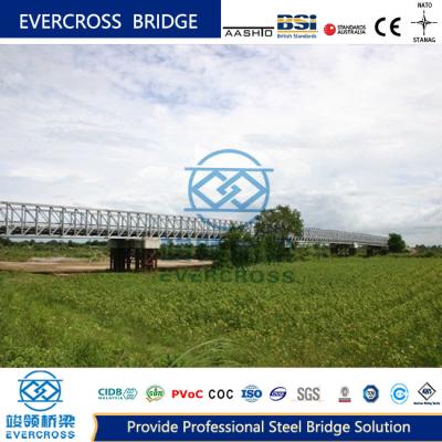 China Customized Modular Pedestrian Bridge Metal Truss Bridge GW D Type for sale