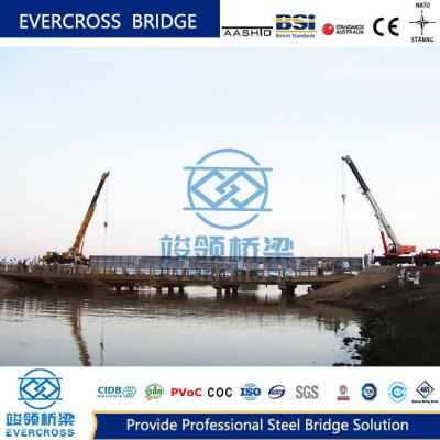 China Prefabricated Steel Girder Type Bridge Heavy Capacity With Composite Deck for sale