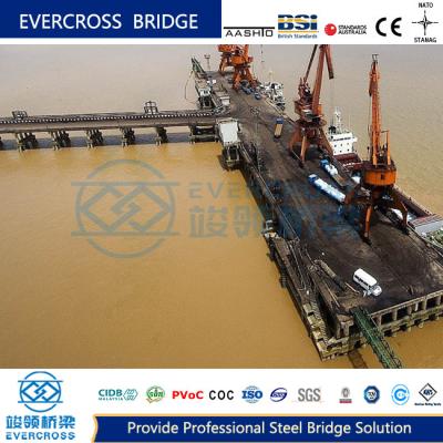 China Easy Assembly Steel Bailey Bridge Prefabricated Steel Bridge Construction Use for sale