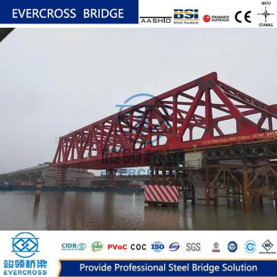 China Puente de tramo peatonal OEM con protección de superficie pintada Construcción rápida en venta