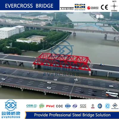 China Puente de acero prefabricado de puente de acero de media envergadura en venta