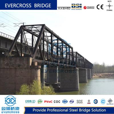 China Short Span Single Lanes Steel Truss Bridge Railroad Truss Bridges for sale