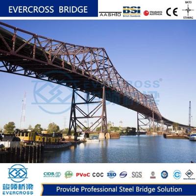 China Puente de acero de armadura ASTM de diseño flexible Puente de armadura ferroviario en venta