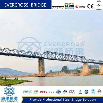 China Efficient Construction Process Metal Truss Bridge For Railway Transportation for sale