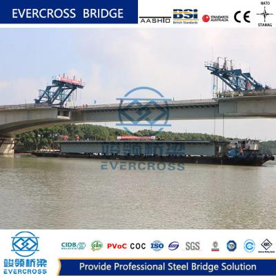 China Hochfeste Q345B-Q460C Stahlboxbrücke Vorgefertigte Stahlbrücke zu verkaufen