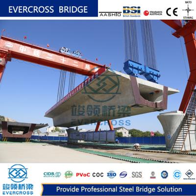 China Ponte de aço pré-fabricada caixa segmental ponte de vigas fácil manutenção à venda