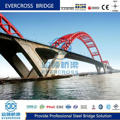 China Assembled Steel Composite Beam Bridge Temporary Construction Bridge for sale