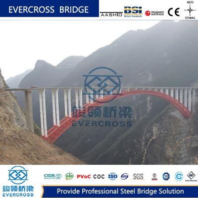 China Great Stability Metal Arch Bridge Simple Arch Bridge For Highway for sale