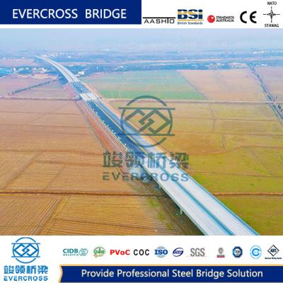 China Prefab Design Staal Beton Composite brug voor snelweg gemakkelijke installatie Te koop