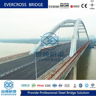 China Concrete Deck Railway Steel Arch Bridge Fatigue Resistance High Durability for sale