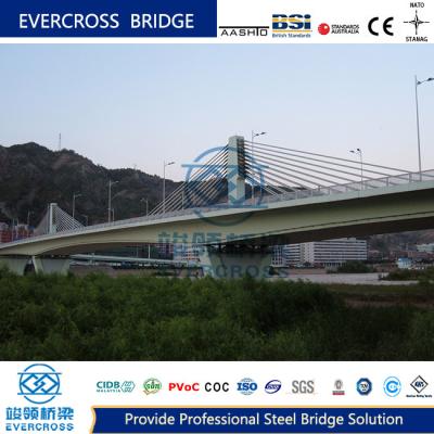 China Cable de estrutura rígida Ponte de madeira Ponte de aço Pintura anti-ferrugem à venda