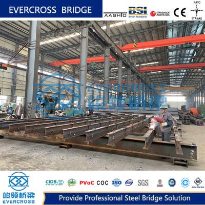 China Large Span Steel Bridge Structure Heavy Loading  Bridge Steel Truss for sale