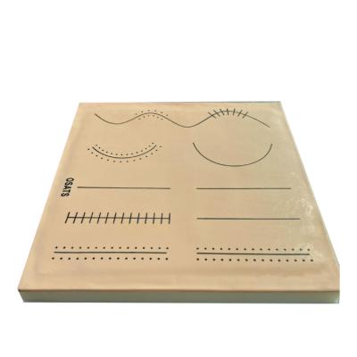 China China Factory Training Model Skin Suture Set Tool Teaching Practice Teaching Kit, Customized Silicone Skin Suture Pad, TPR Suture Skill Training for sale