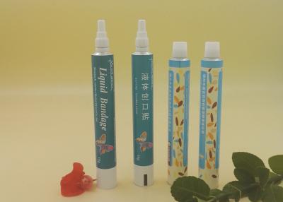 China Screw Cap Metal Squeeze Tubes Internal Coating Enamel External Base Coat for sale