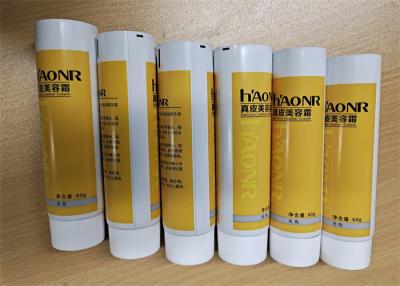 China aluminum cosmetic tube laminated tube empty aluminum cosmetic tubes ABL tube with screw lid for sale