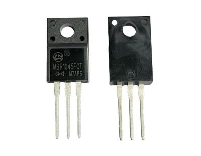 China Renowned Lingxun Low VF MBR1045FCT Schottky Barrier Diodes For Cost Effective Power Supply for sale