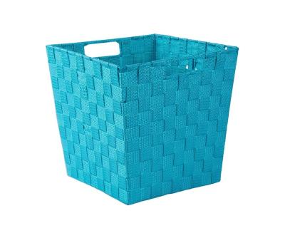 China Viable Nylon Woven Organizer Storage Bin Baskets for Laundry Baskets for sale