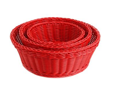 China Sustainable Portable Factory Supplier Multicolor Environmental Protection Food Fruit Serving Basket for sale