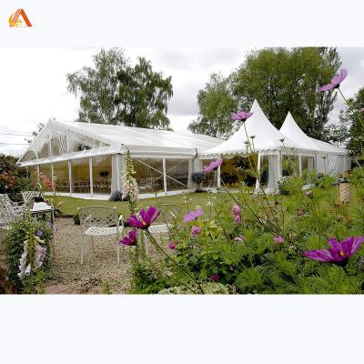 China Large Outdoor Party Marquee 40X80 Clear Span Tent With Walls for sale