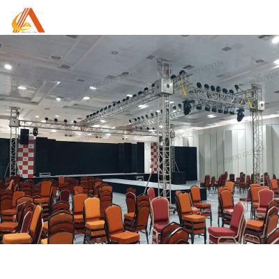 China Portable Line Array Truss Stand Trade Show Wedding Party TV Aluminum Truss Braguero de aluminio for sale