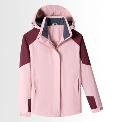 China QUICK DRY winter thicken warm casual color block patchwork jacket hooded outdoor men plus size stripper coat for sale