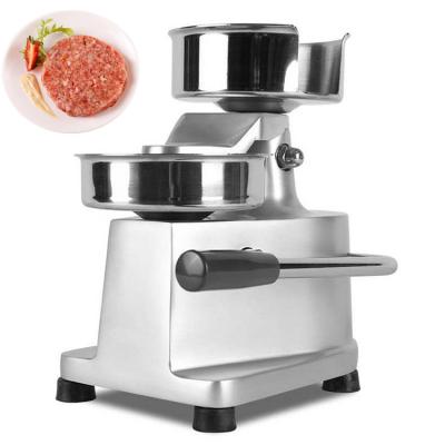 China Vegetable Processing Plant 130mm High Performance Manual Hamburger Making Machine Hamburger Forming Machine for sale