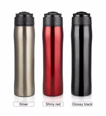 China French Press Stocked 350ml Stainless Steel Portable Tumbler Coffee Shop for sale