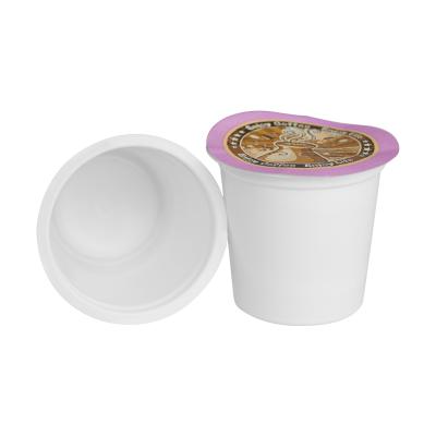 China Disposable plastic kcup and non-woven fabric coffee filter with lid and holder hot sale in USA for sale