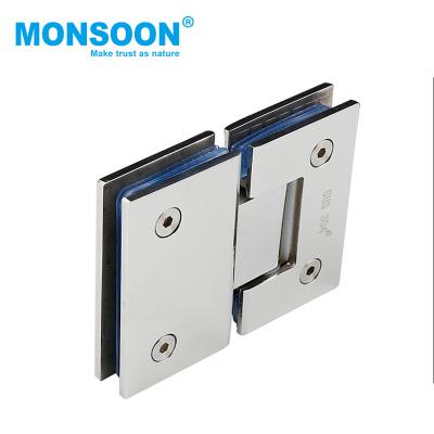 China Modern Chrome Plated 90 Degree Glass To Wall Shower Door Hinge For Bathroom Glass Hinge for sale