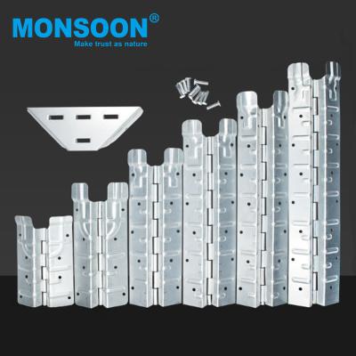 China Wooden Box Hinge Factory Direct Steel Pallet Collar Hinge Galvanized Steel Metal Hinge Hardwares for sale