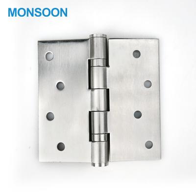 China Quality Customization Modern Hinge 4 Inch Stainless Steel Ball Bearing Butt Hinge Hidden Pivot Hinge for sale