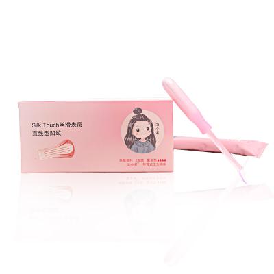 China Healthy Regular Applicator Tampons Wholesale Customized Organic Tampons With Applicator for sale