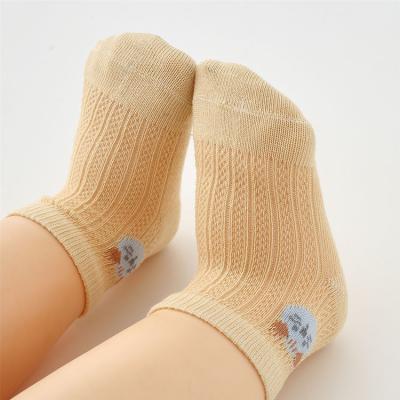 China Hot Sales Boxed Cartoon Breathable Non Slip Doll Accessories Kids Socks Cotton Animal Socks For Newborn Baby for sale