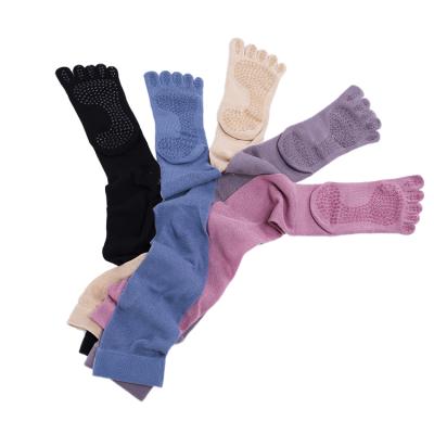 China Ladies Breathable Five Toe Breathable Thin Mesh Women Socks Split Toe Women Invisible Nylon Yoga Socks for sale