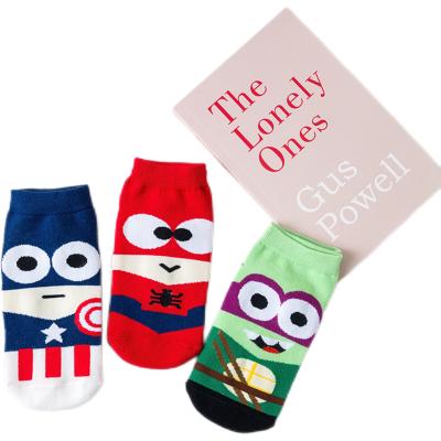 China Antibacterial Ankle Socks Fashion Cartoon Socks Lovely High Quality Cotton Socks For Women for sale