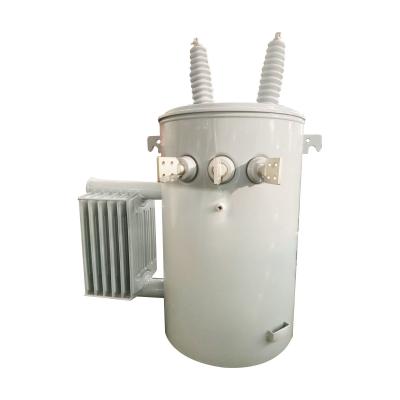 China 333kva Distribution Transformer Single Phase Pole Mounted Transformer 21.6Kv for sale