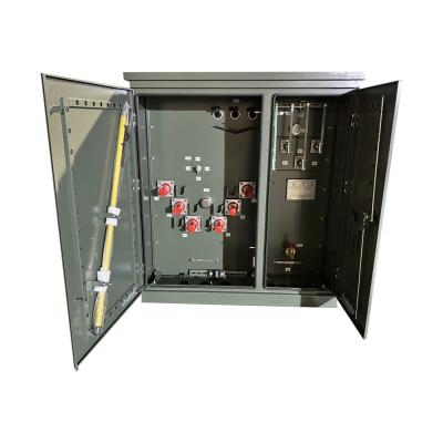 China 150kva Pad Mount Three-Phase Oil-Immersed Distribution Transformer Power 34500V To 208V ANSI / IEEE C57 for sale