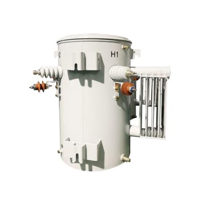 China Single Phase Overhead Pole Mounted Distribution Transformer 167kva 12kv for sale