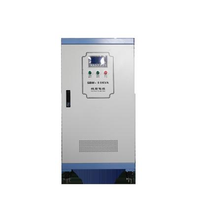 China El estabilizador servo trifásico del regulador de voltaje 200KVA reviste automático con cobre en venta